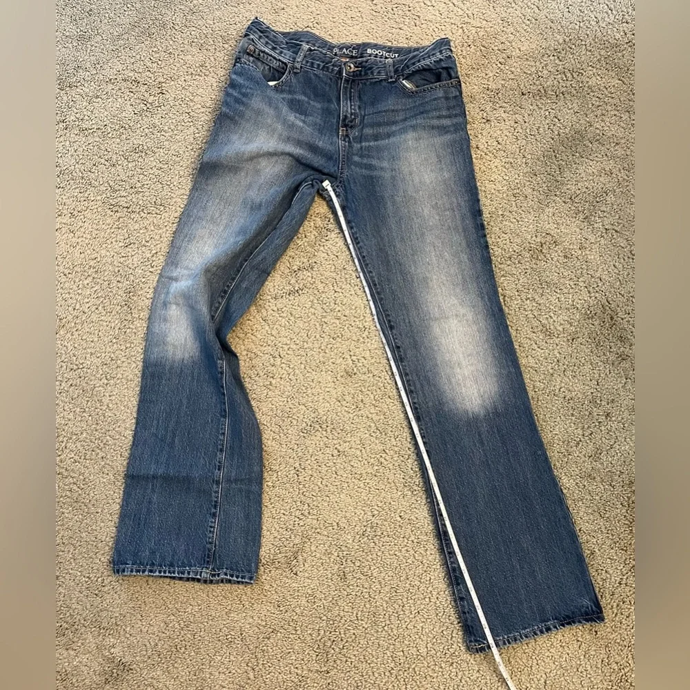 The Children’s Place medium wash denim bootcut jeans Size 18 (2XL)
